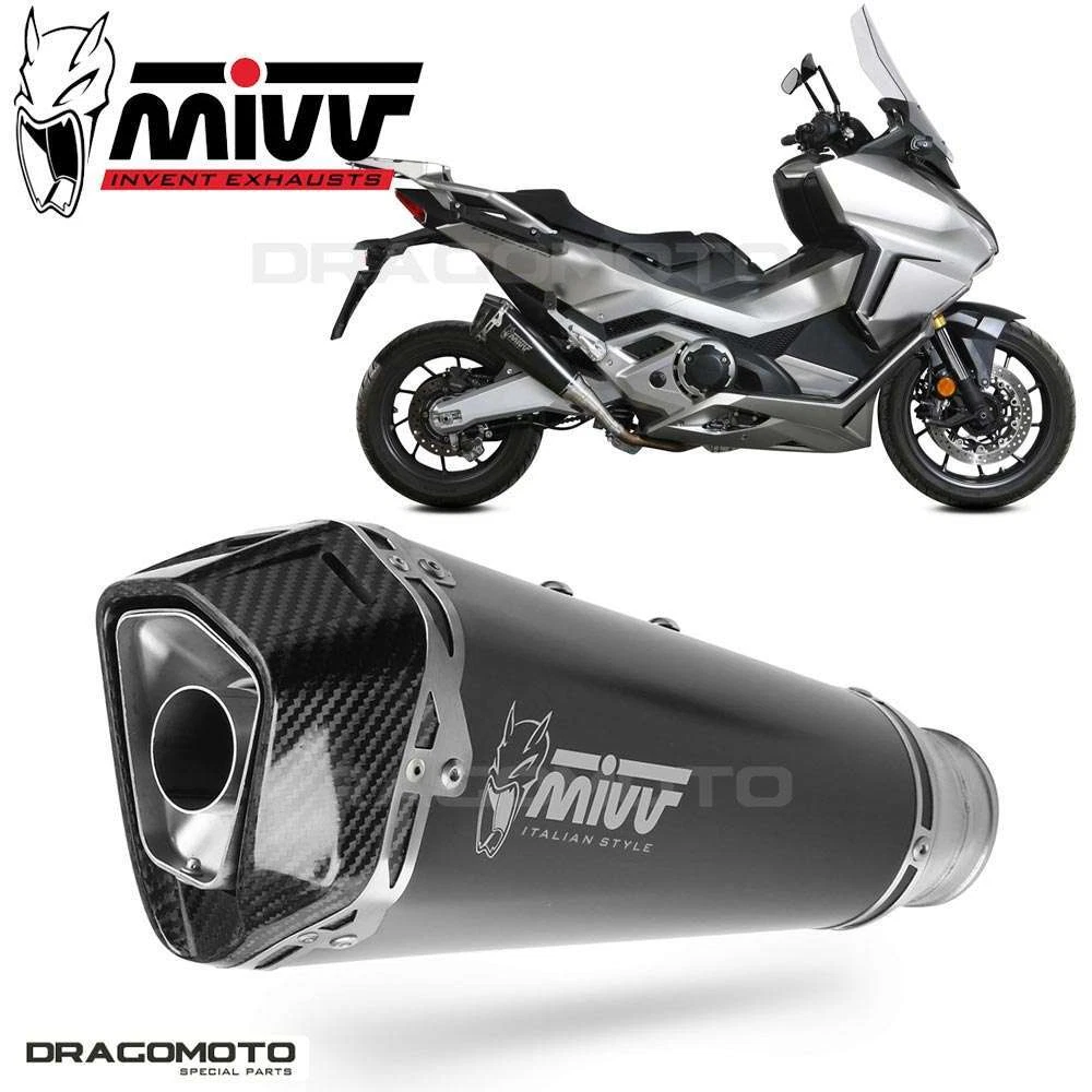 HONDA FORZA 750 2021 2022 Exhaust Delta Race MIVV Black eBay