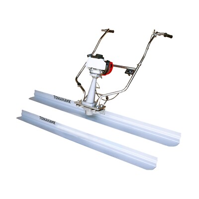 Power Screed Honda GX35 Vibrating 12ft Blade Bull Float Concrete Finishing Tool