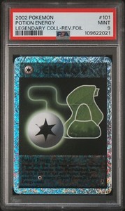 Potion Energy 101/113 Legendary Collection Reverse Holo Pokemon PSA 9 🔥 2002