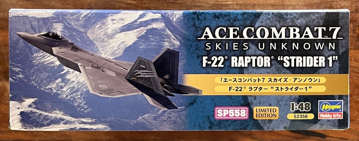 Ace Combat 7 SKIES UNKNOWN F-22 RAPTOR 