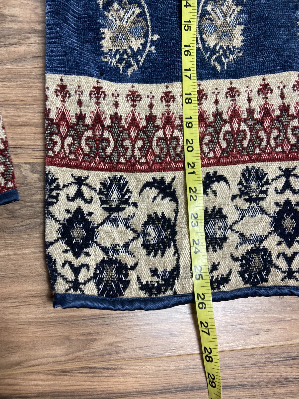 Flashback Cardigan Jacket Medium Embroidered Cera… - image 8