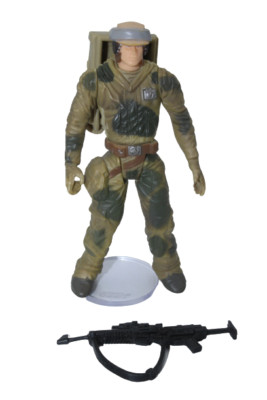 Star Wars Endor Rebel Soldier - Power of the Force (1997, Kenner) 3,75'' (AF4124)