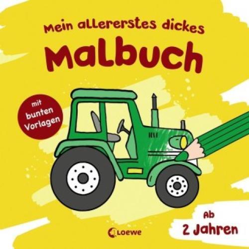Thumbnail - Mein Allererstes Dickes Malbuch (traktor) Kritzelbuch, Ausmalbuch Für