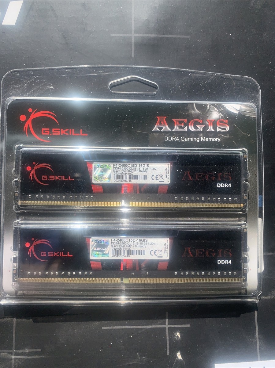 AEGIS DDR4 Gaming Memory 16G×2 G.SKILL AEGIS Series (XMP) DDR4 RAM 16GB (2x8GB) 3200MT/s