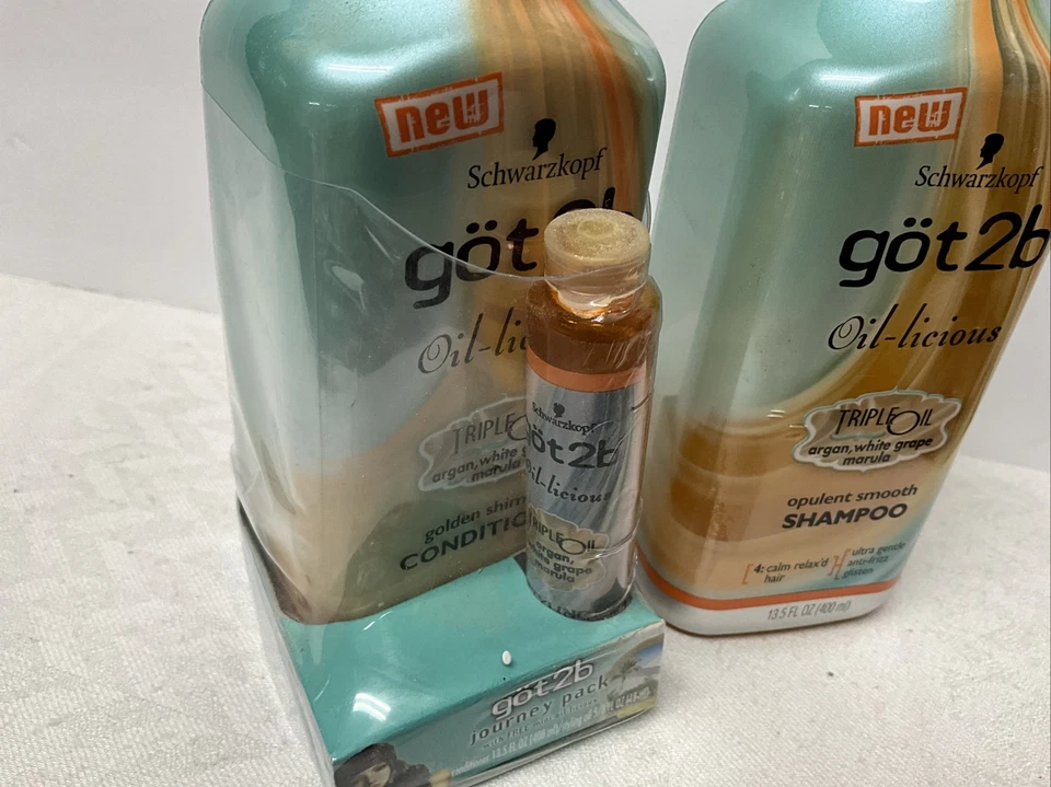 Schwarzkopf Got2b Oil-Licious Triple Oil Opulent Smooth Shampoo & Conditioner - Image 3 of 4
