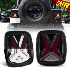 Newest Led Tail Lights Brake Reverse Lamps For Jeep Wrangler Tj 1997-2006 Cj Yj