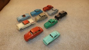 vintage plastic toy cars