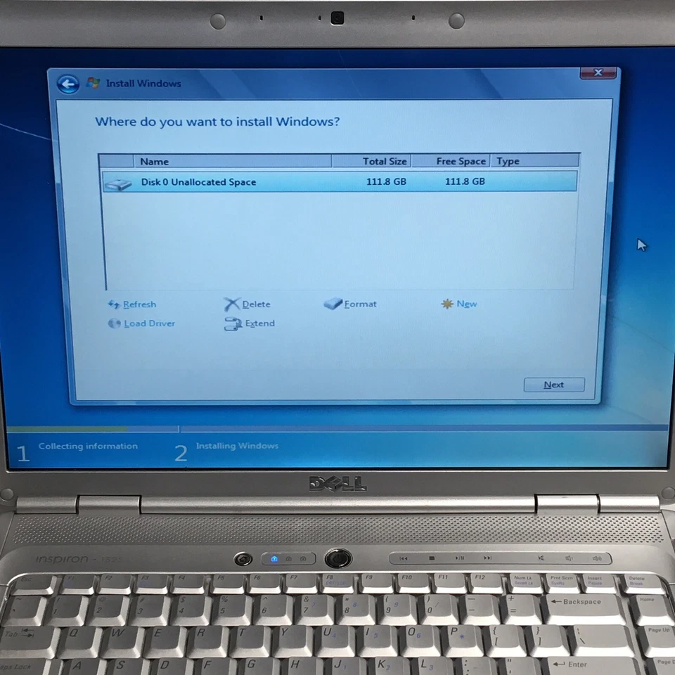 Dell Inspiron 1525 15.4" Laptop Core 2 Duo T5550 2GB 120GB No OS For Parts H2602 - Image 4 of 4