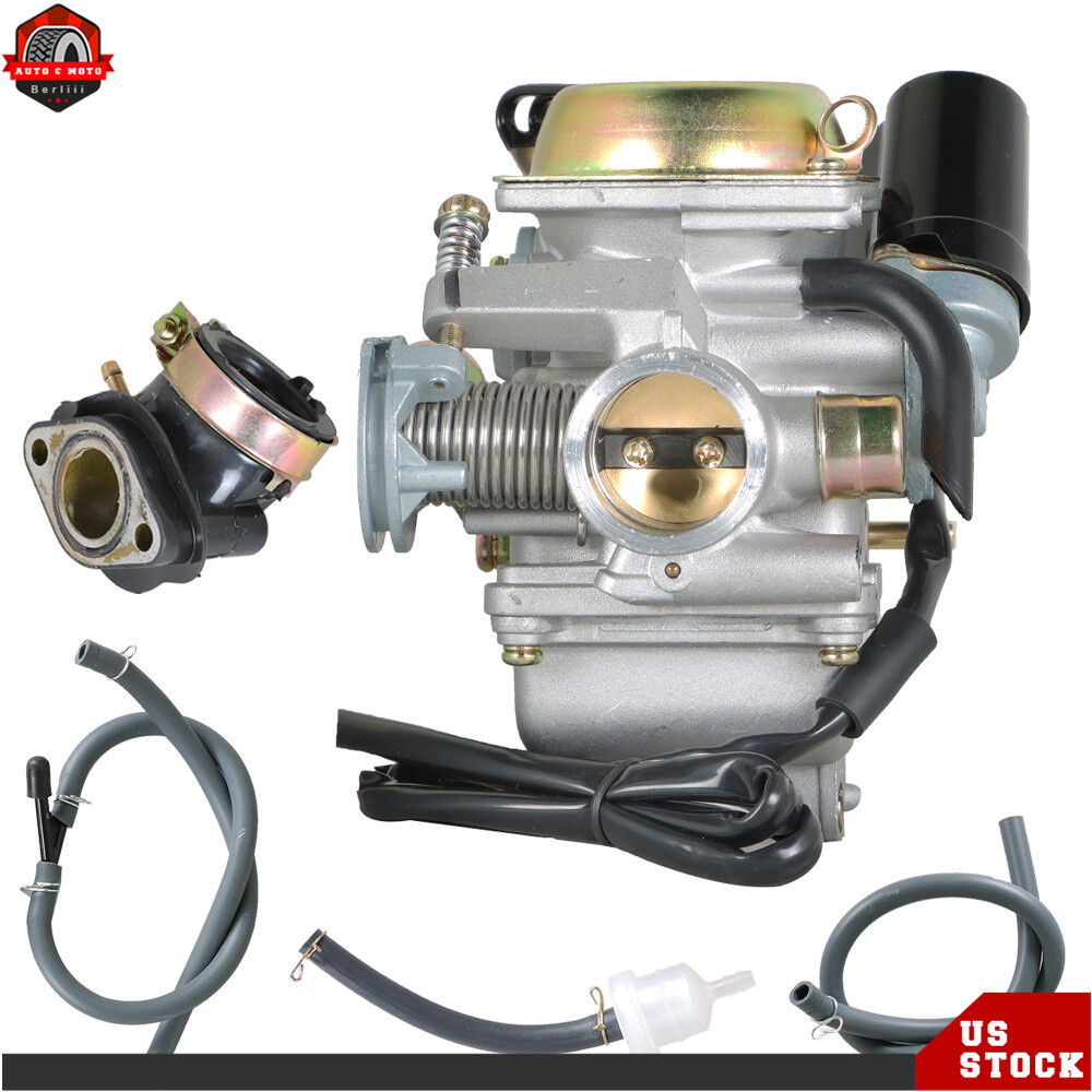 For Yerf Dog Spiderbox GY6 150cc GX150 Carburetor Intake
