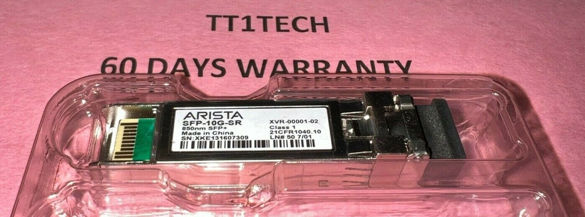 専用　Arista SFP-10G-SR 850nm SFP まとめ売り 10G SFP-10G-SR 850nm SFP+ Transceiver for Arista 7050S DCS-7020TR