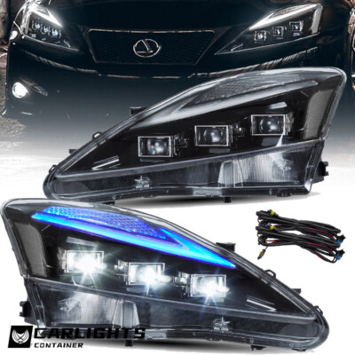 LEXUSis250/350 F用 VLAND製ヘッドライト VLAND FULL LED Headlights Front+Rear Tail Lamps For Lexus IS250