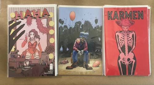 Haha #1, 2, 3, 4, 5, 6, Karmen #1, 2, 3, 5 - Image Comics - 16 Book Lot