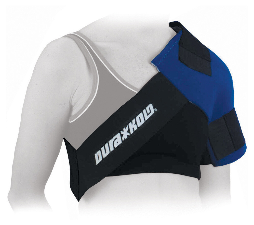 DuraSoft Hot Cold Therapy Reusable Shoulder Ice Packs & Sleeve