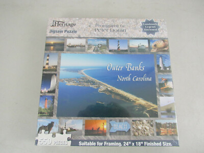 Outer Banks North Carolina 550 Piece Jigsaw Puzzle - Heritage Puzzle Inc-New