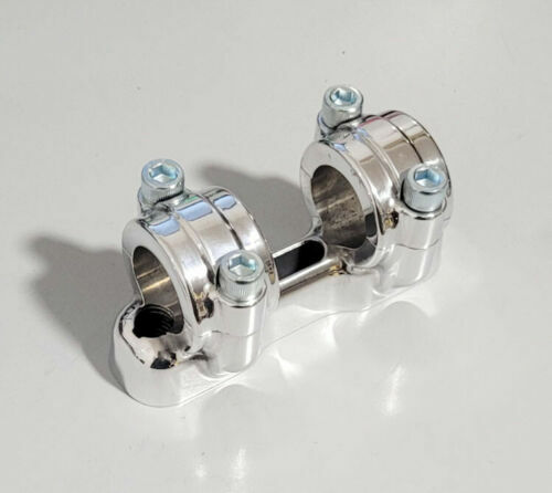 Narrow Riser clamp for Harley Davidson triple trees and sixties Fork handlebars