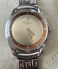 vintage UNIVERSAL geneve manual wind working for men