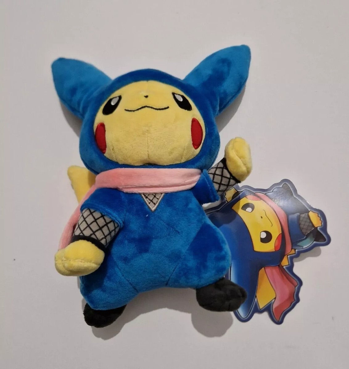Pokemon Center Tokyo DX Ninja Pikachu Exclusive Plush Doll - NEW