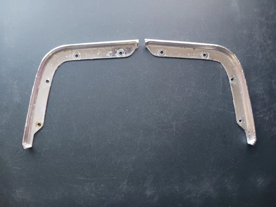 1976-1979 Cadillac SeVille moldura de acabamento de para-lama dianteiro esquerdo e direito fabricante de equipamento original - Imagem 2 de 4