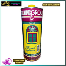 OLIO PAGLIERINO Protettivo Mobili Legno 1LT - CHIARO e ROSSO