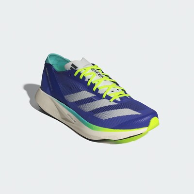 Adidas Adizero Takumi Sen 10 Running Shoes Cobalt Blue/Lemon
