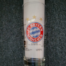 FC Bayern München altes Bier - Glas 0, 5 l  / letzter Eintrag von 2005