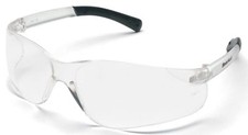 MCR Safety Bearkat Small Safety Glasses Work Eyewear with Clear Lenses