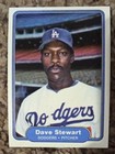 Photo of 1982 Fleer #24 Dave Stewart RC Los Angeles Dodgers Baseball Card