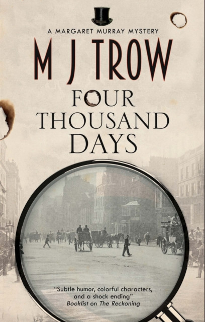 Four Thousand Days by M.J. Trow (Paperback Book)