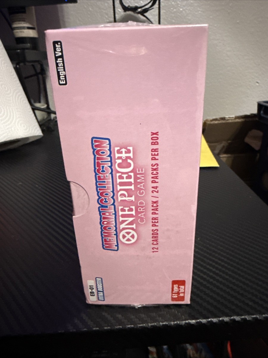 ONE PIECE: TCG: Memorial Collection EB-01 Extra Booster Box Sealed | eBay ONE PIECE: TCG: Memorial Collection EB-01 Extra Booster Box Sealed | eBay