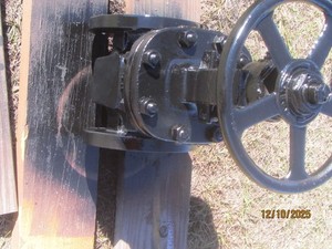 3" Powell 150 Class B16.34 WCB body Flanged Manual Wedge Gate Valve. Smooth.