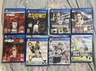 PS4 Sports Game Lot Bundle 8 Games Madden NBA 2K FIFA NHL PGA MLB Show