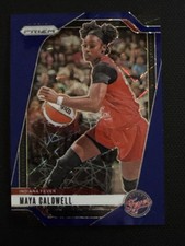 2024 Panini Prizm WNBA - Maya Caldwell #38 Blue Velocity Prizm