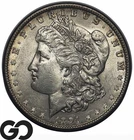1891 Morgan Silver Dollar Coin, Frosty BU++
