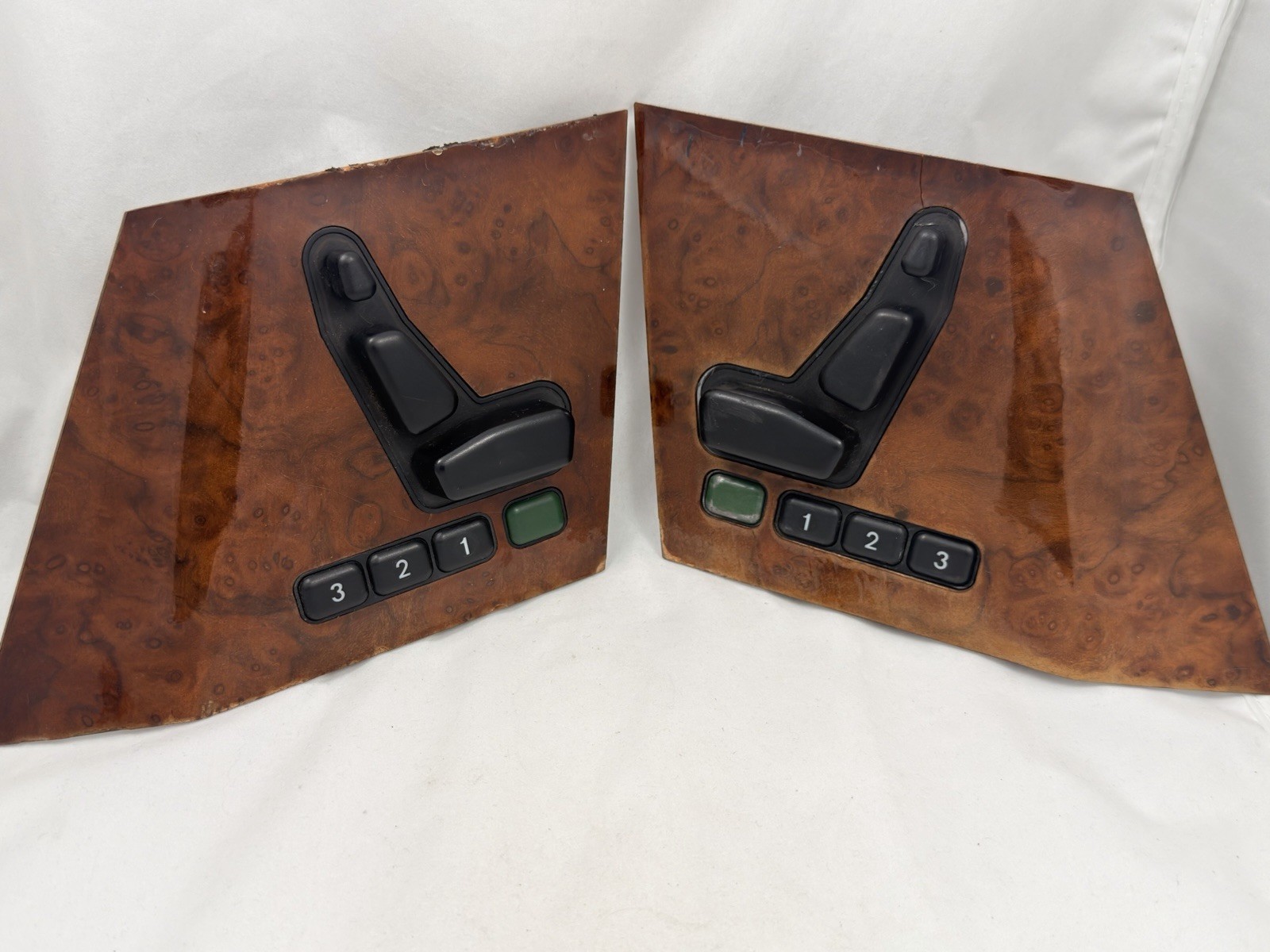 2 OEM 1990-2002 Mercedes-Benz R129 SL Left Right Seat Control Switch Pair As Is