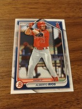 Alberto Rios 2024 Bowman Prospects #BP-98 Los Angeles Angels Baseball Card RC