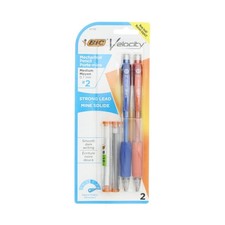 4 Pack BiC Velocity Strong Lead Mechanical Pencil & Refills, 0.7 mm, #2, 2 Ct 4.72 per gallon