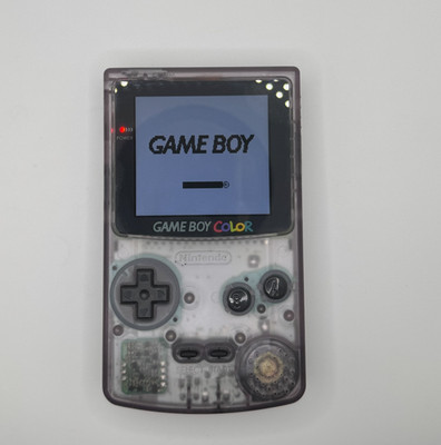 Gameboy Color GBC 2,78'' XL IPS Transparent Lila | Retro LCD XL IPS MOD Display