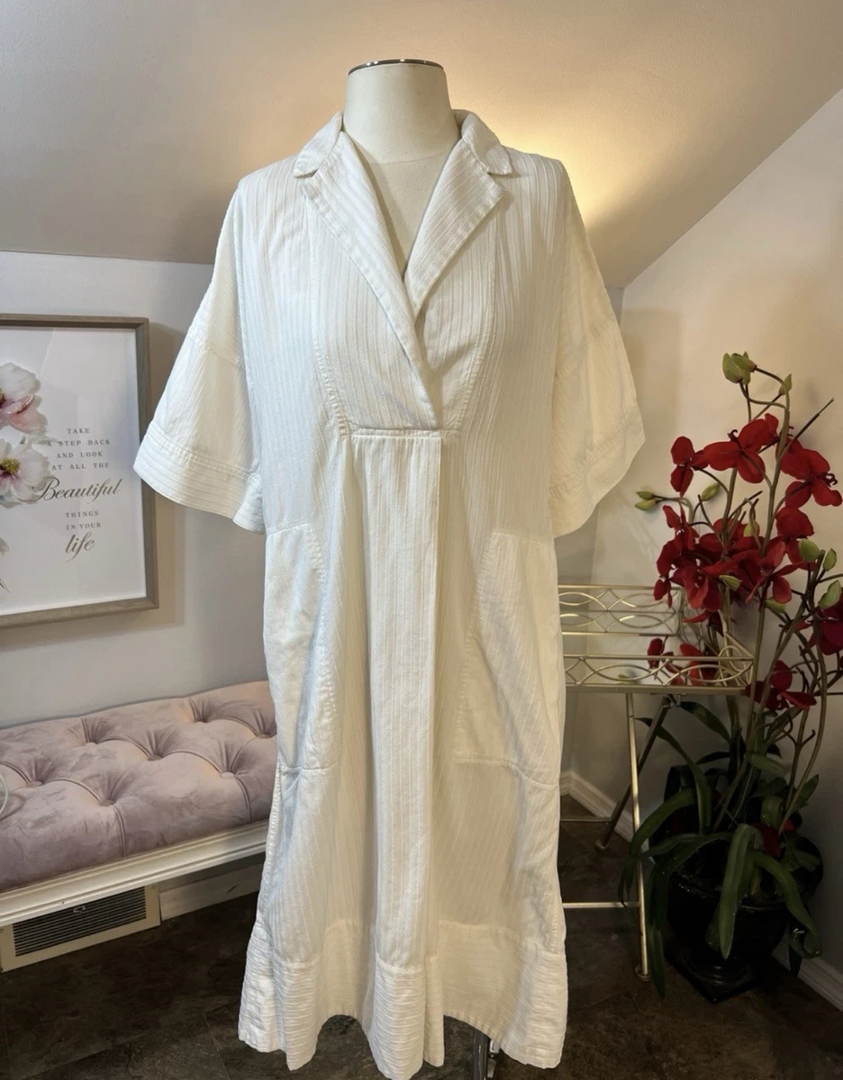 club monaco white shirt dress Club Monaco Senella Open-Back Dress