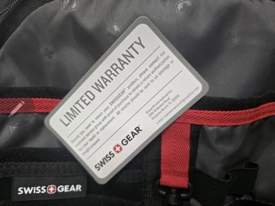 Mochila para portátil Swissgear 3760 ScanSmart color negro Foto 2 de 4