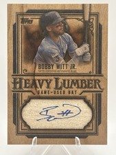 2025 Topps Series 1 * Heavy Lumber * Bobby Witt Jr Auto 10 Copies Exist! HLAR-BW