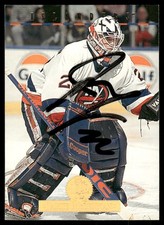 1994-95 Leaf Jamie McLennan Auto New York Islanders #74