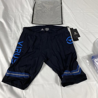 NWT 2xl Virus Tempo Tight Fit Compression Shorts Performance Bio Polyform