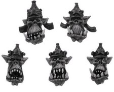 Kromlech Conversion Bitz: Orc Heads in Budenovkas 5 Miniature Toys
