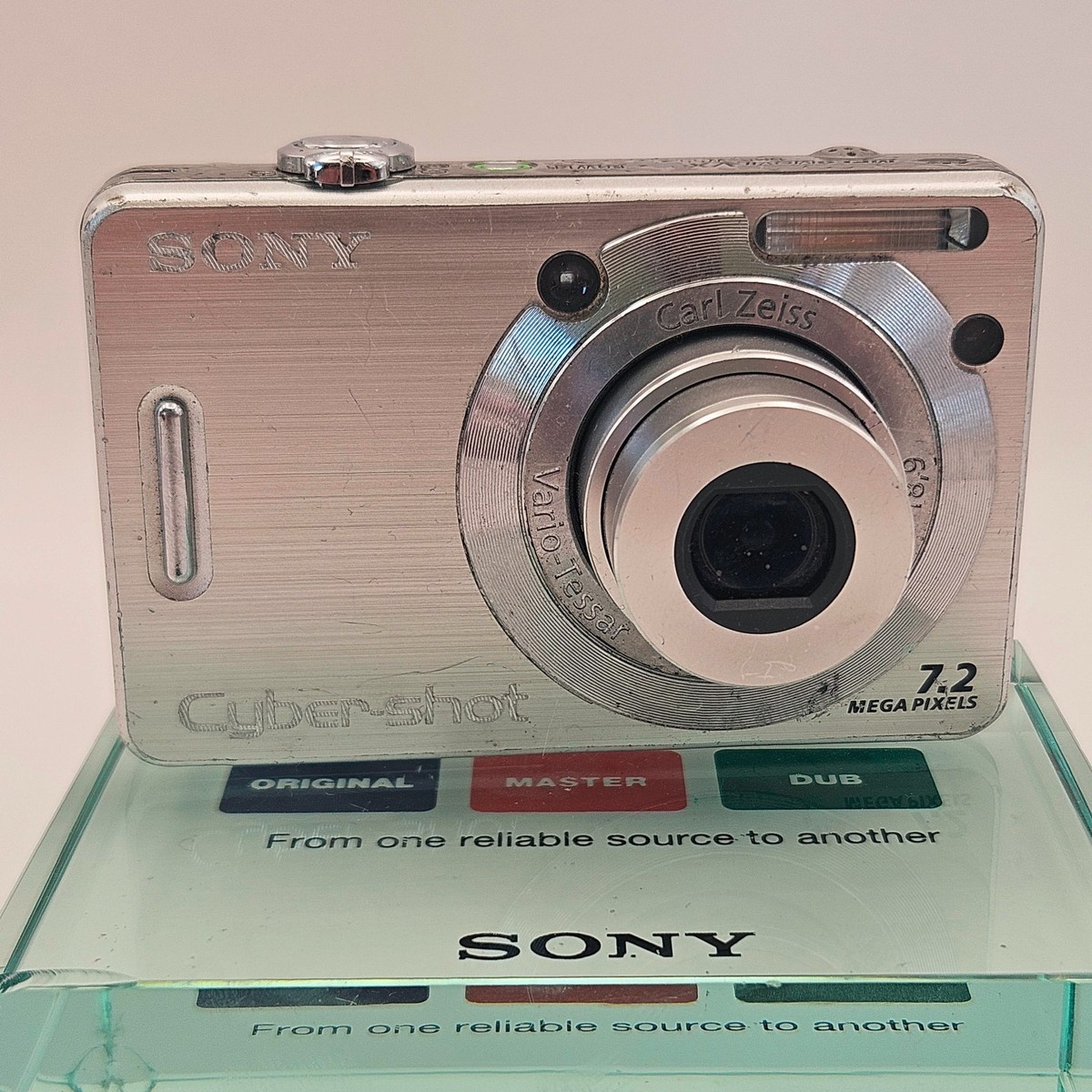 Sony Cyber-shot DSC-W55 7.2MP Compact Digital Camera 3x Optical
