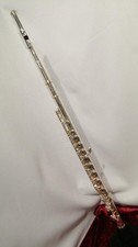 SANKYO Concert Flute Solid Silver Body Professional Musical Instrument Japan