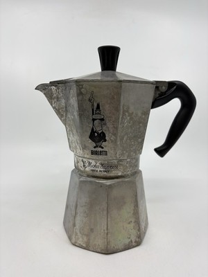 Bialetti 06799 Moka Express 3 Cup Espresso Maker - Silver