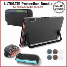 Protective Cover Split Design Dockable Clear Case Nintendo Switch 2 Hard Shell