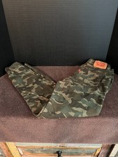 Levi Camo Drawstring Jogger Pants Youth Size 14 Reg. Pre-Owned