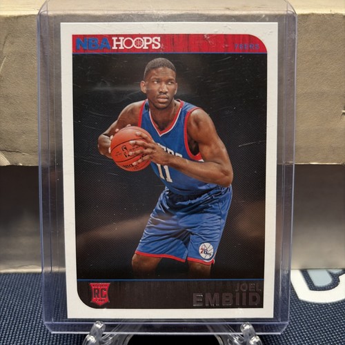 Joel Embiid [Red Back] #263 2014 Panini Hoops card