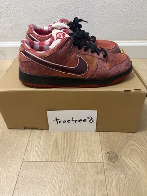 Nike SB Dunk Low Red Lobster 313170-661 Low Top Sneaker 2008 size 9